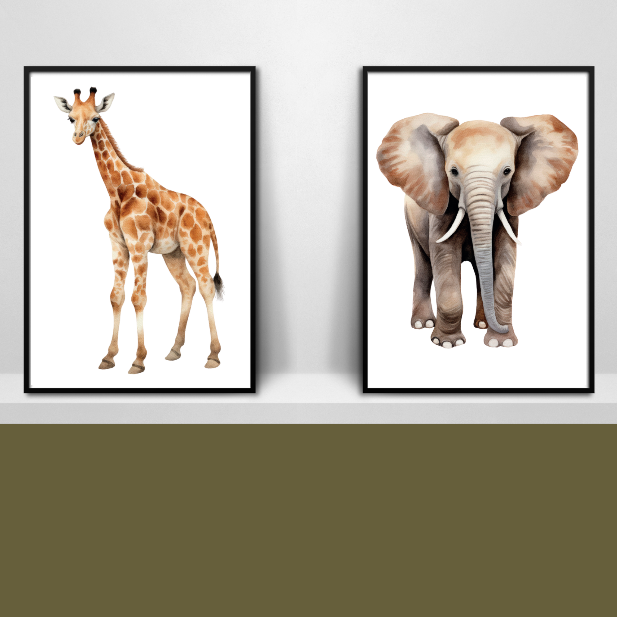Wilde dieren posters