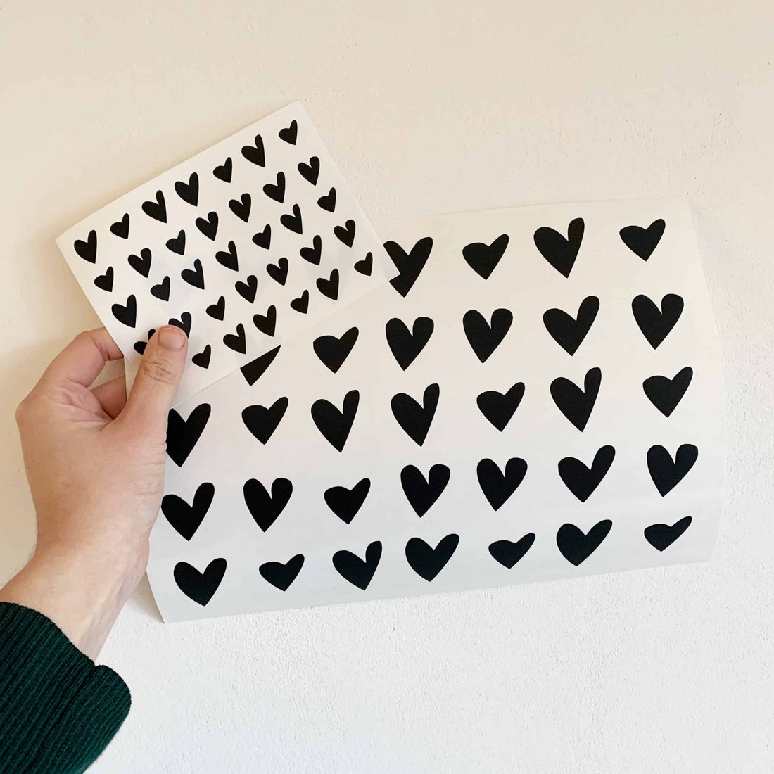 Hartjes muurstickers