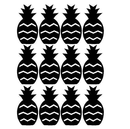Ananas muurstickers