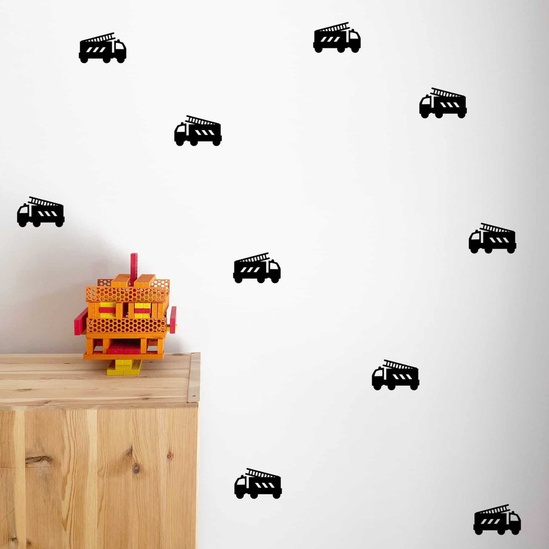 Hulpdiensten muurstickers