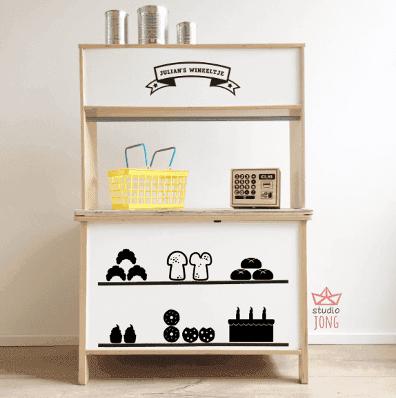 Sticky Shop winkelstickers brood en gebakwinkeltje