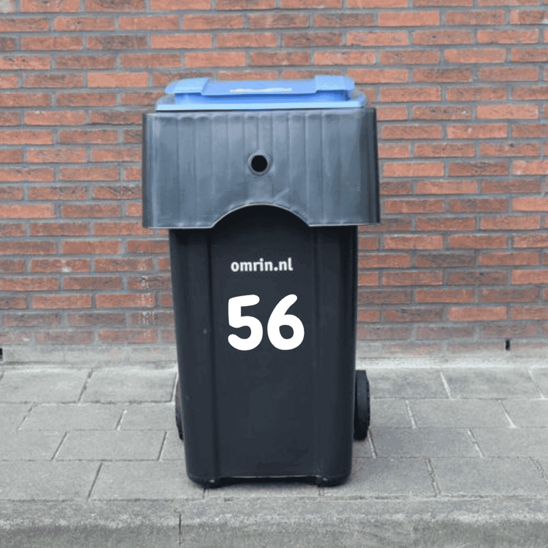 Containerstickers cijfers