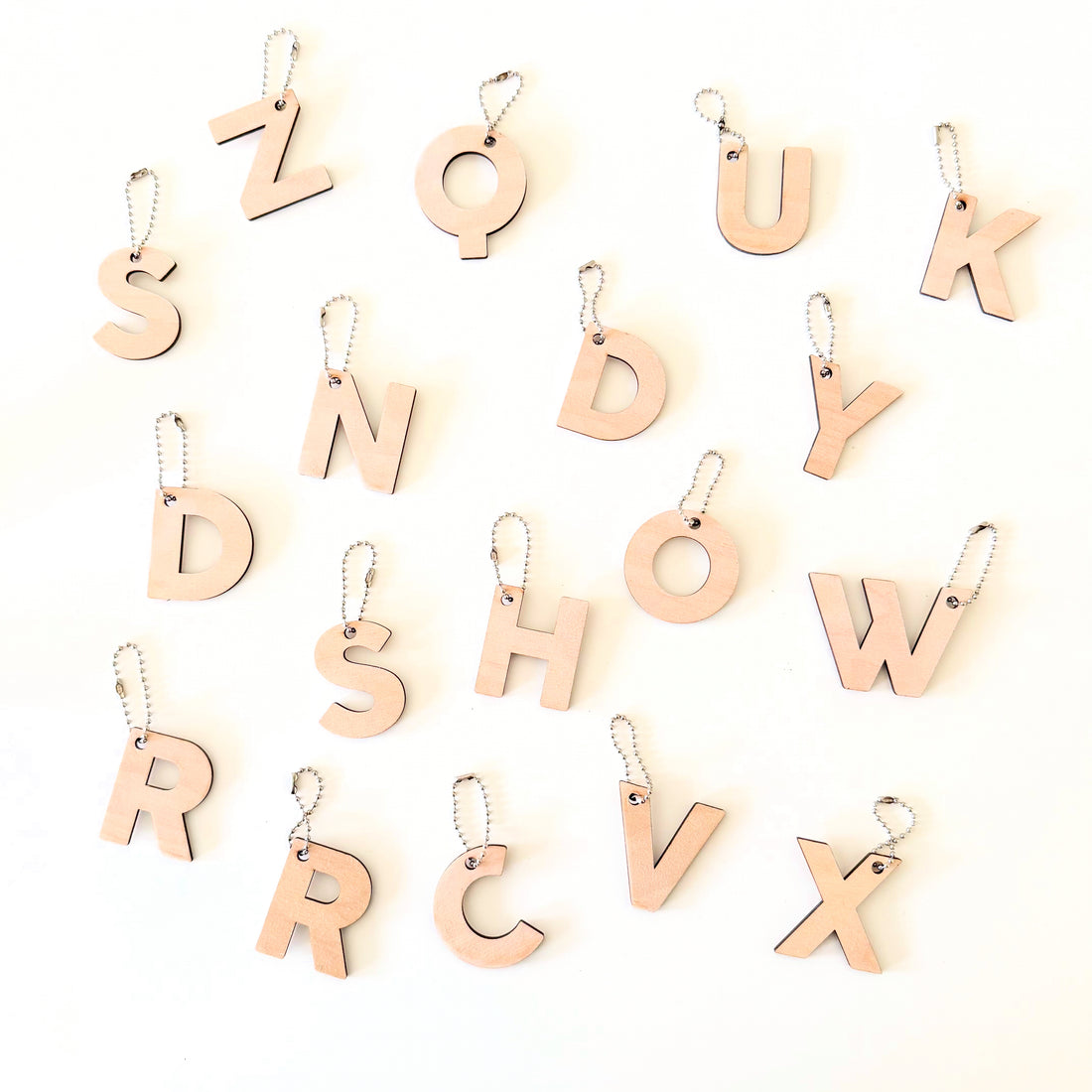Sleutelhanger of tashanger letter