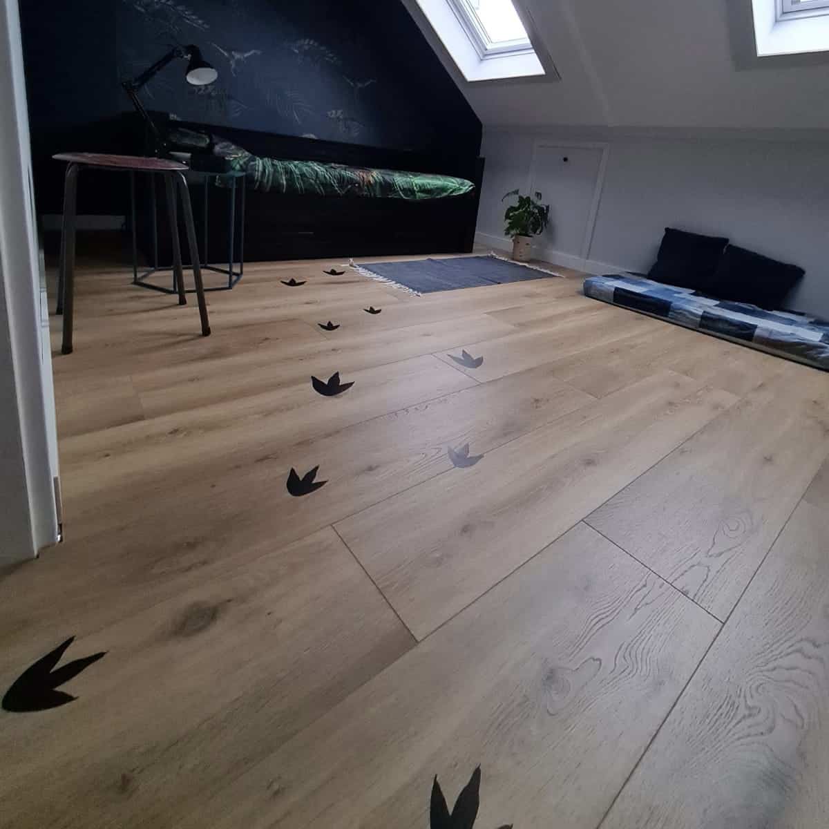 Sale Dino voetafdruk vloerstickers