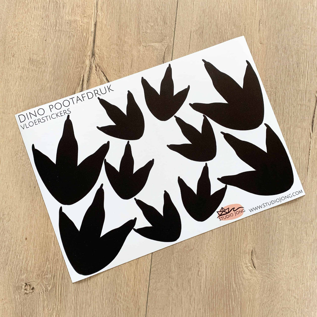 Sale Dino voetafdruk vloerstickers