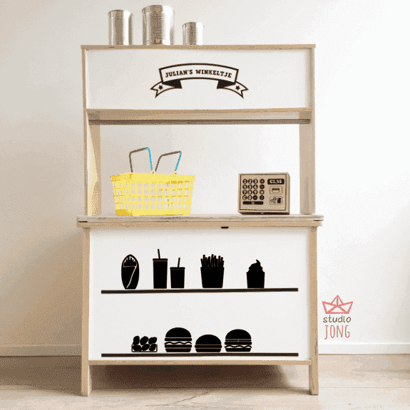 Sticky Shop winkelstickers snackbar