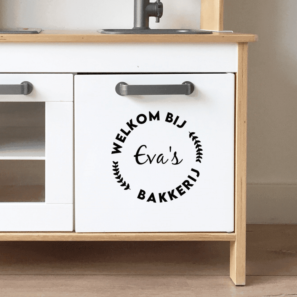 GEPERSONALISEERD Stick & Cook (keukenstickers) cirkel