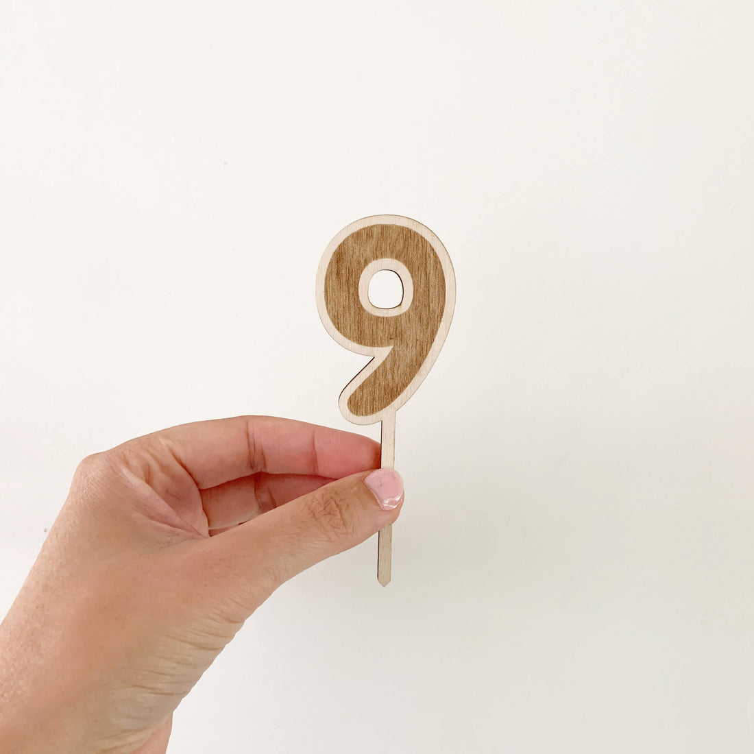 Taarttopper met leeftijd cijfer