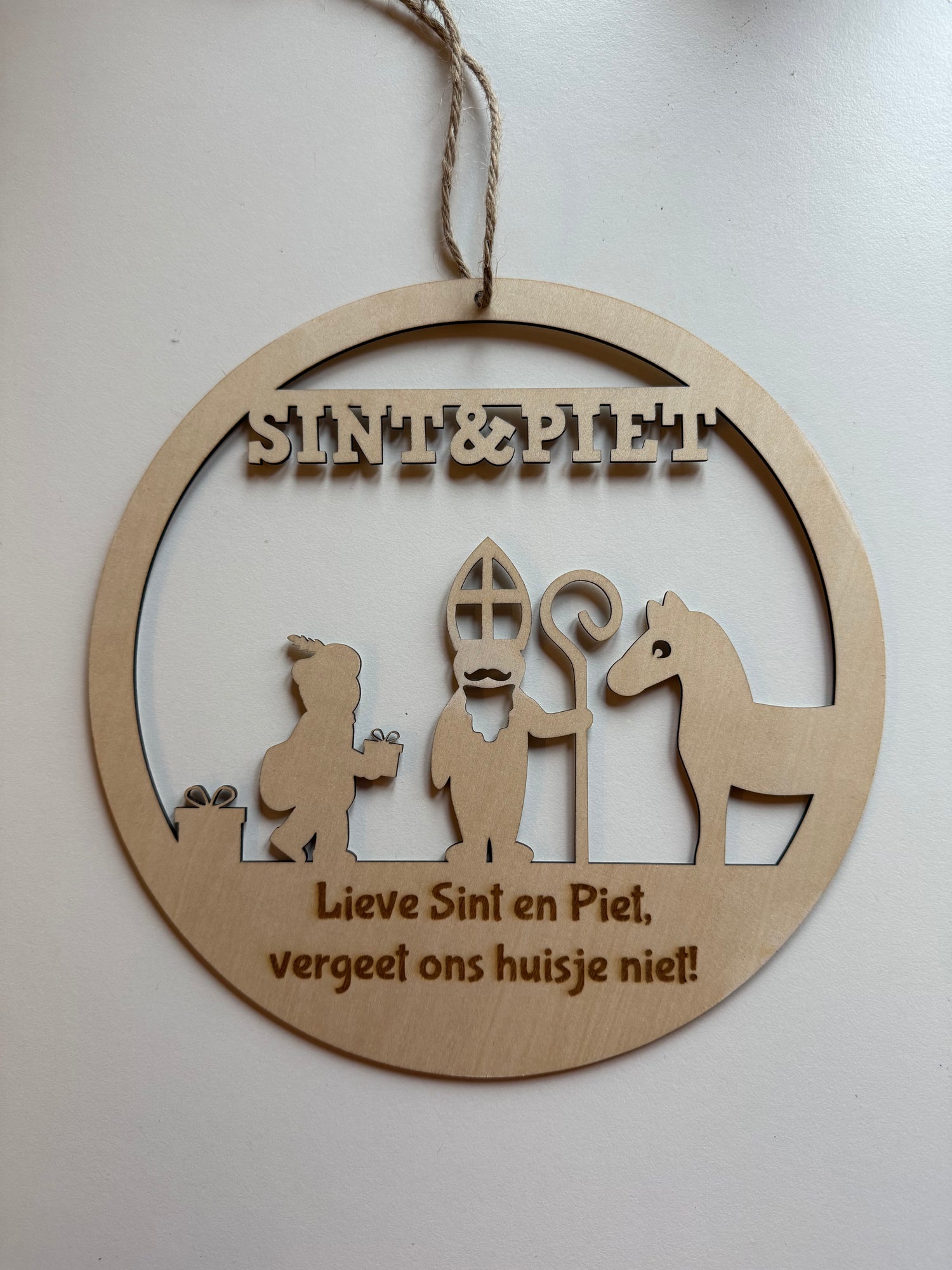 Raam hanger Sint &amp; Piet