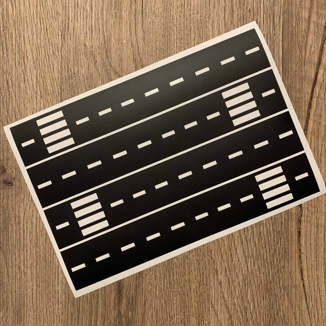 sticky roads vloersticker