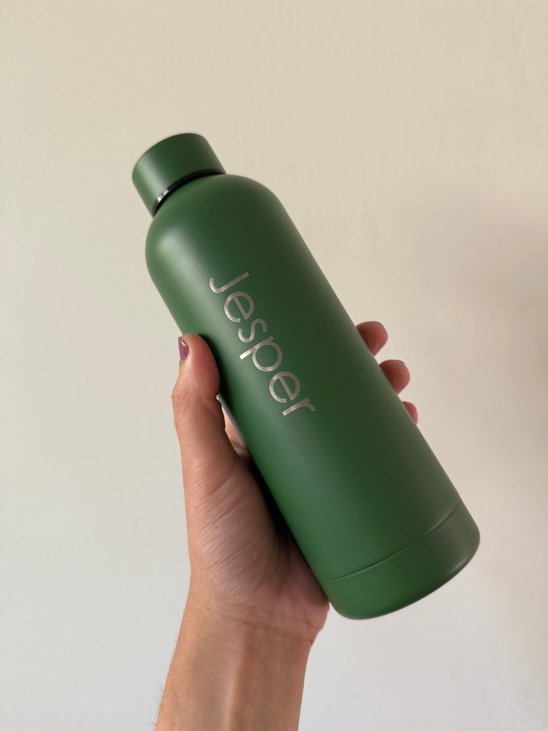 Rvs drinkfles 500ml met naam