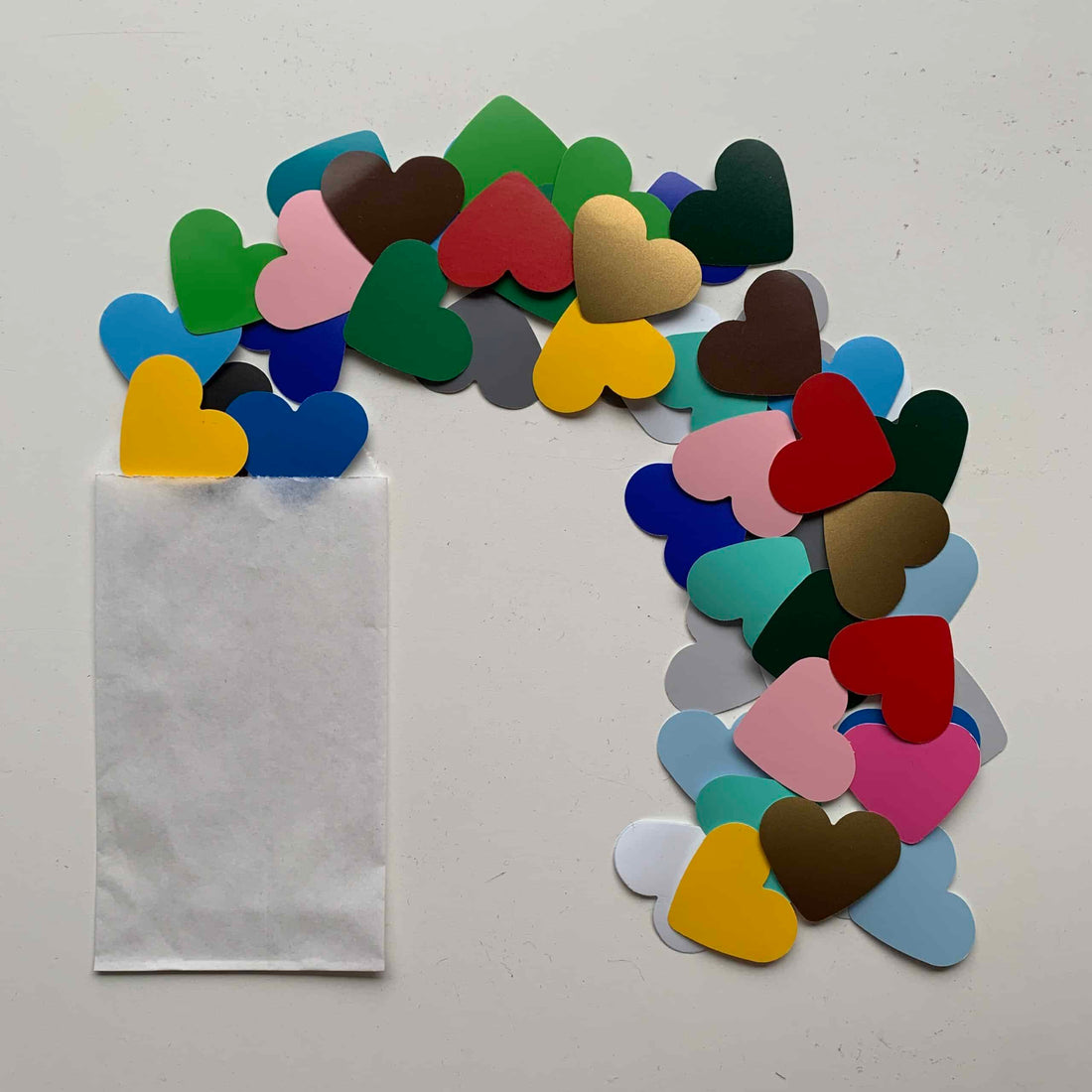 muurstickers hartjes