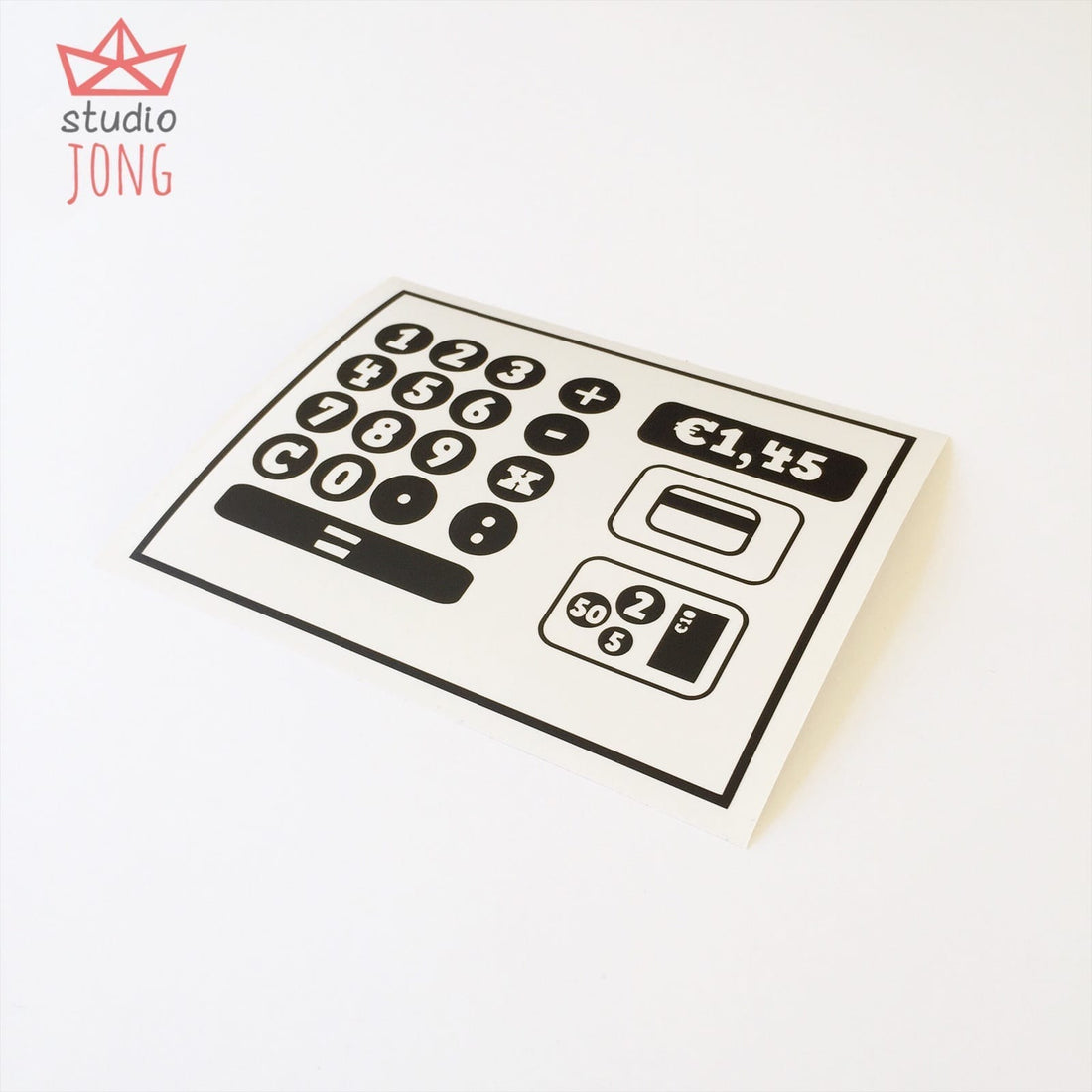 Sticky Shop winkelstickers kassa