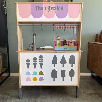 Stick &amp; Shop complete set voor ijssalon