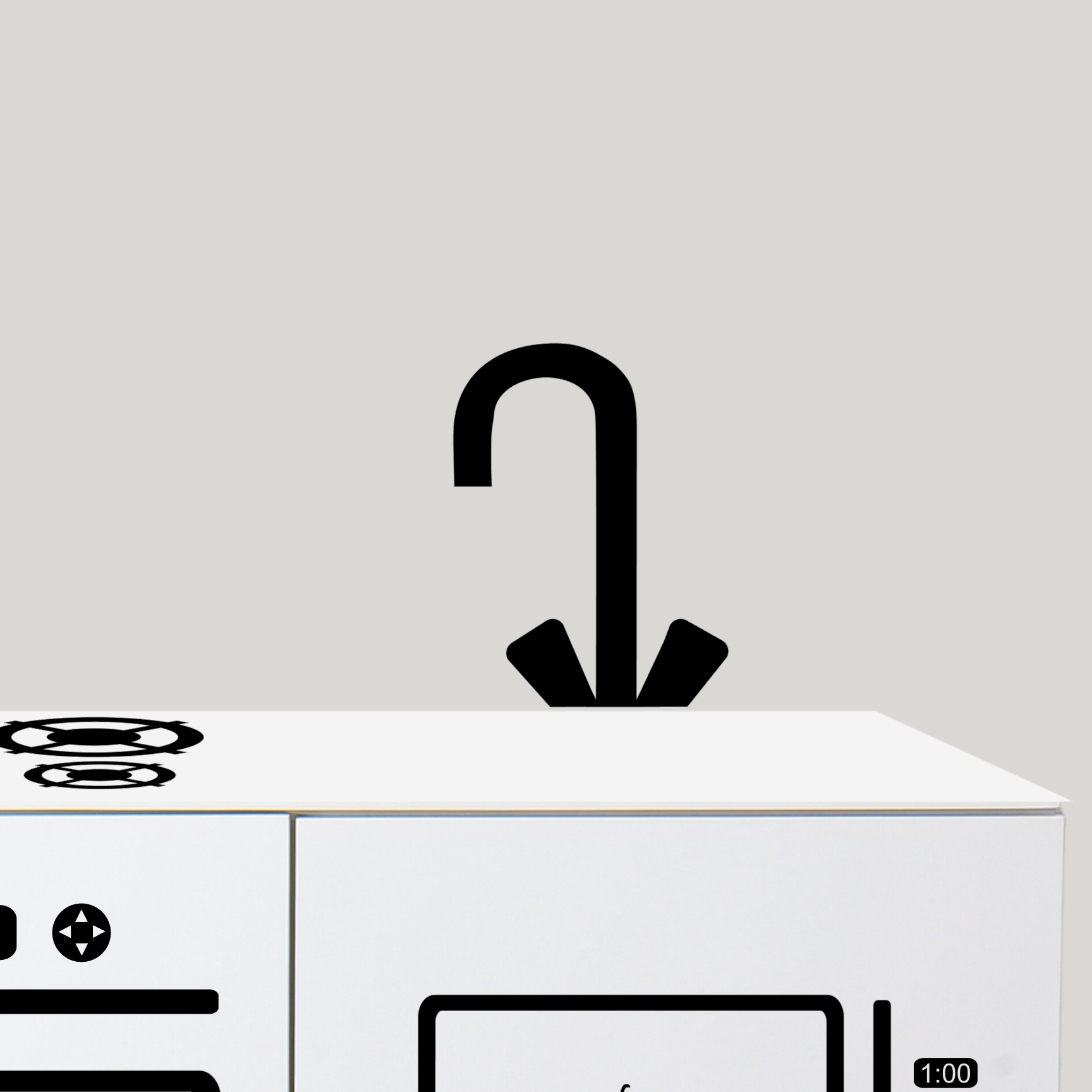 Stick &amp; Cook keukenstickers kraan