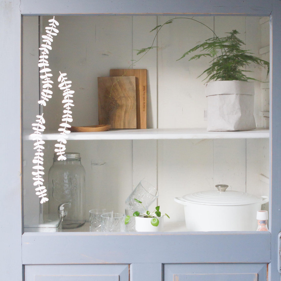 Botanische interieurstickers takjes
