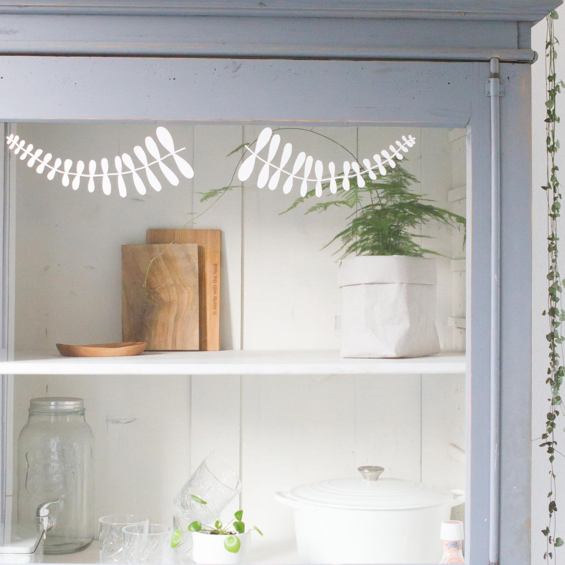 Botanische interieurstickers varens