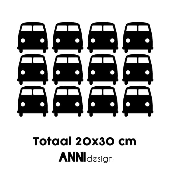 Muursticker Busje ANNIdesign 01