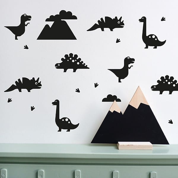Muurstickers dino ANNIdesign (diverse kleuren)