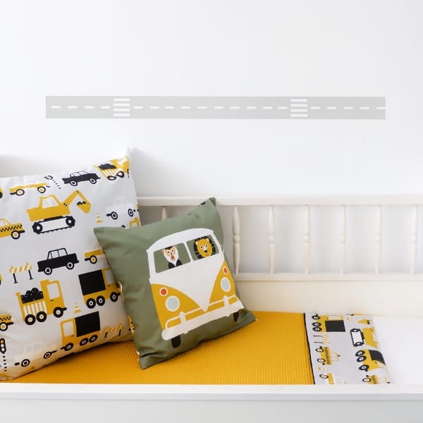 Muursticker wegdelen recht ANNIdesign (diverse kleuren)
