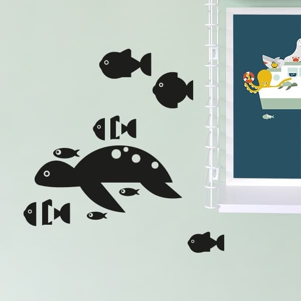 muurstickers onderwaterdieren ANNIdesign