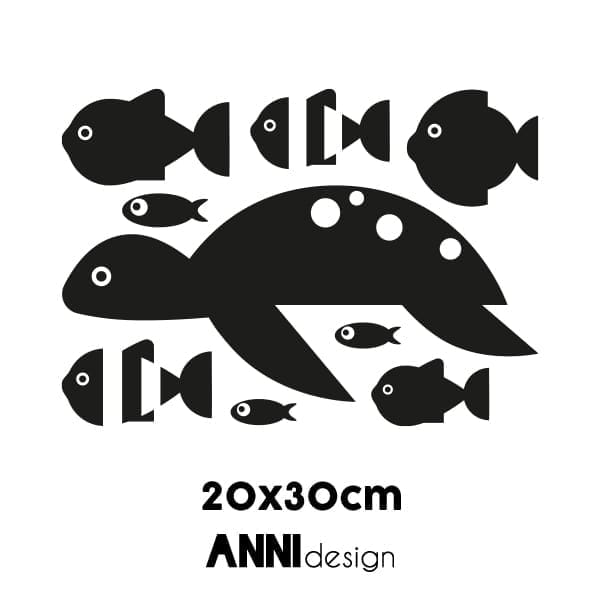 muurstickers onderwaterdieren ANNIdesign