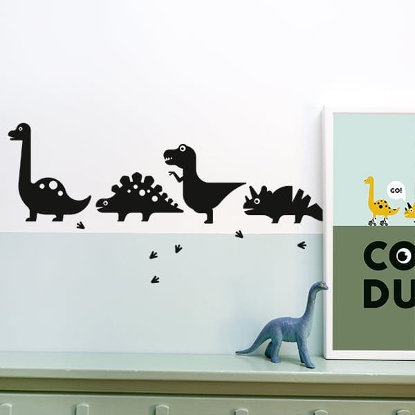 Muurstickerset dinosaurussen ANNIdesign