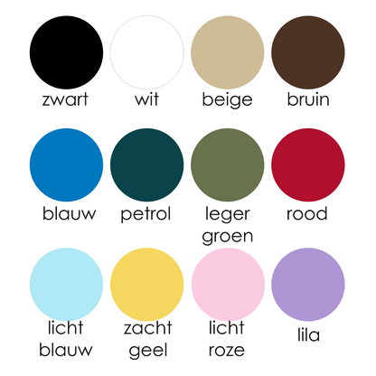 Letters diverse kleuren