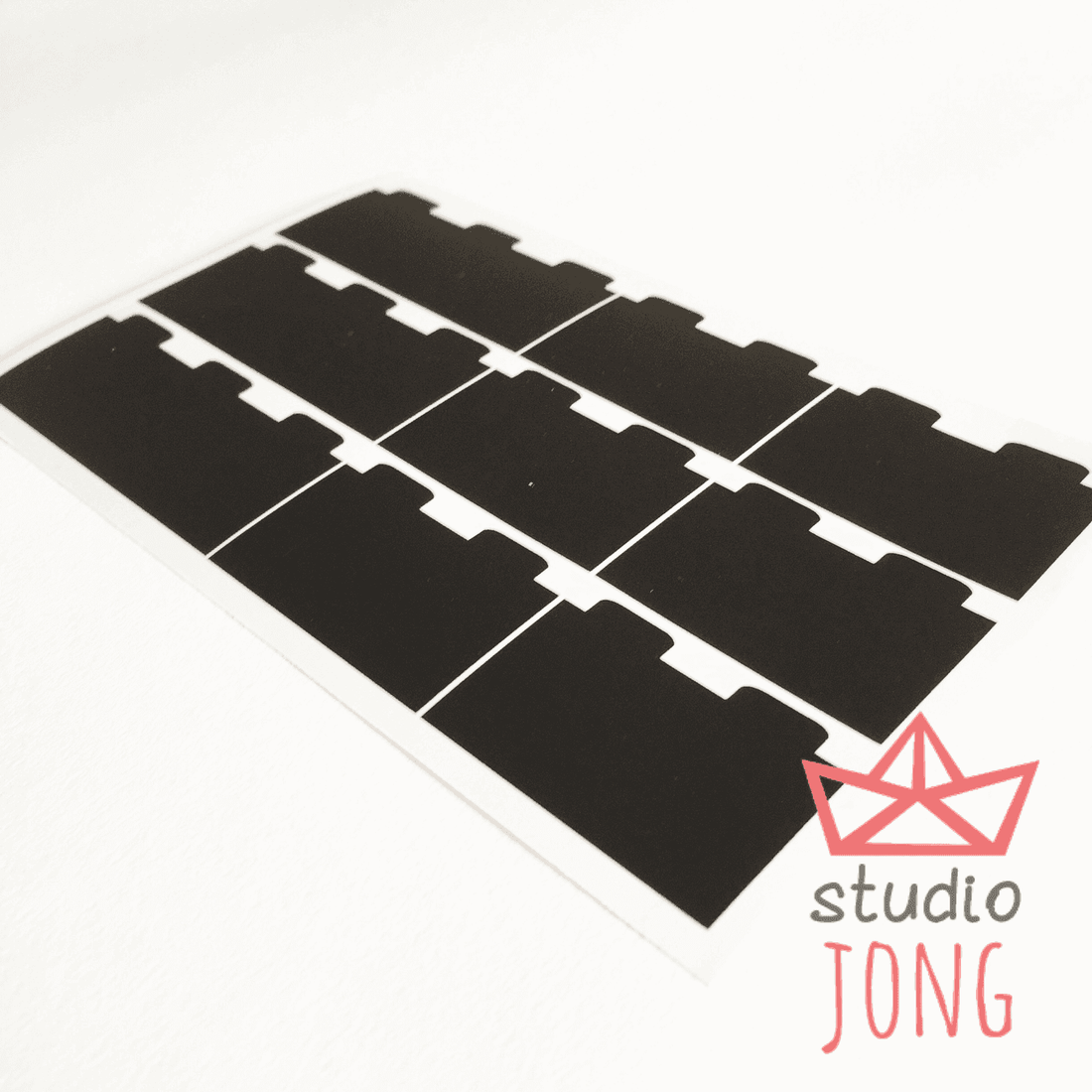 Opruimstickers duplo diverse kleuren