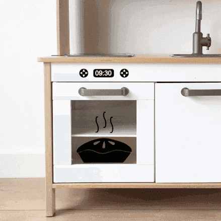 IKEA Dukig oven keukenstickers