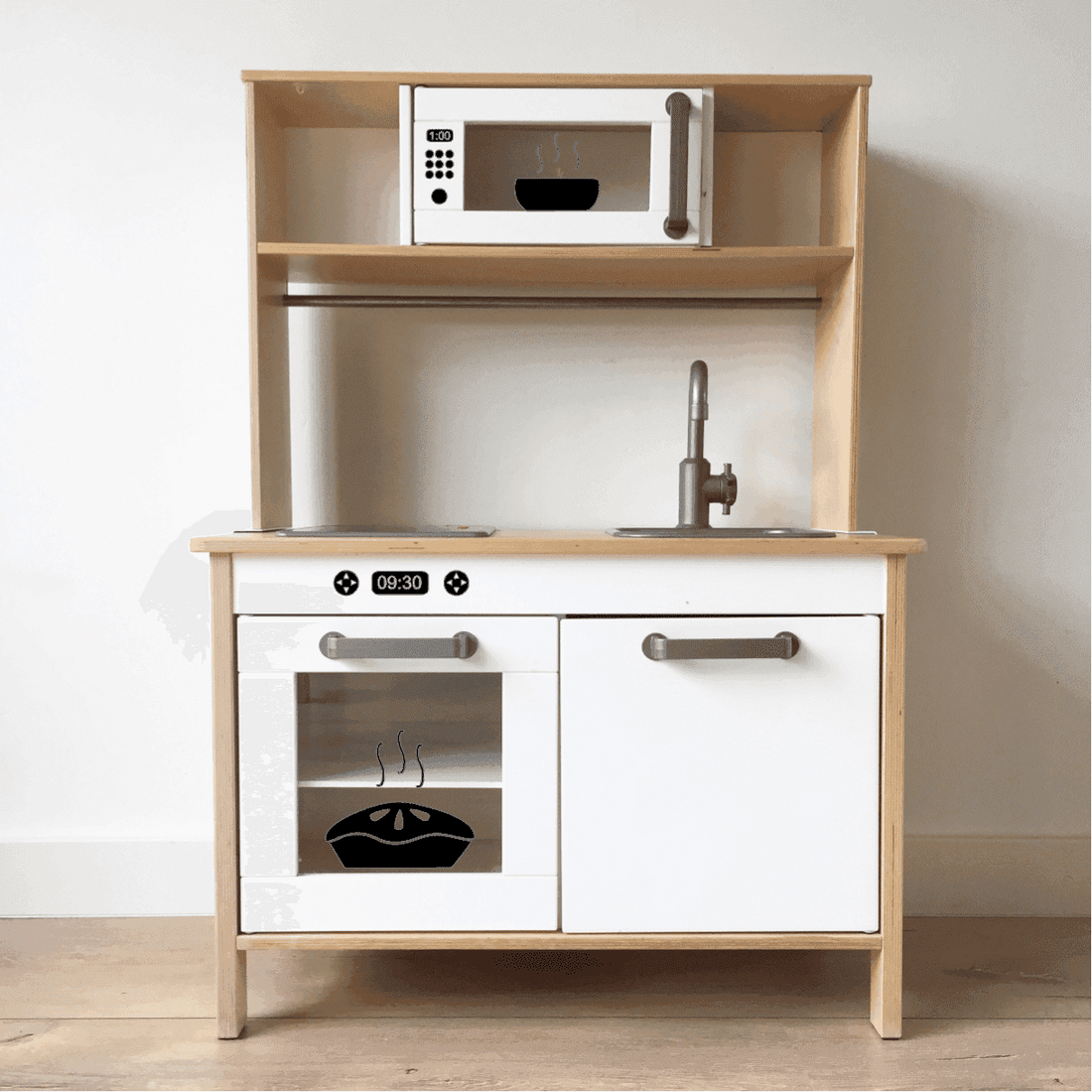 Oven en magnetron keukensticker