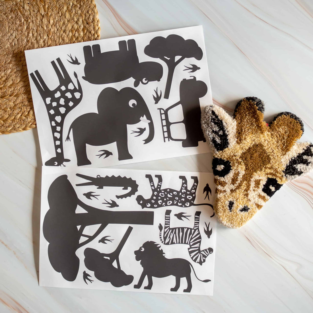 Safari/jungle muurstickers