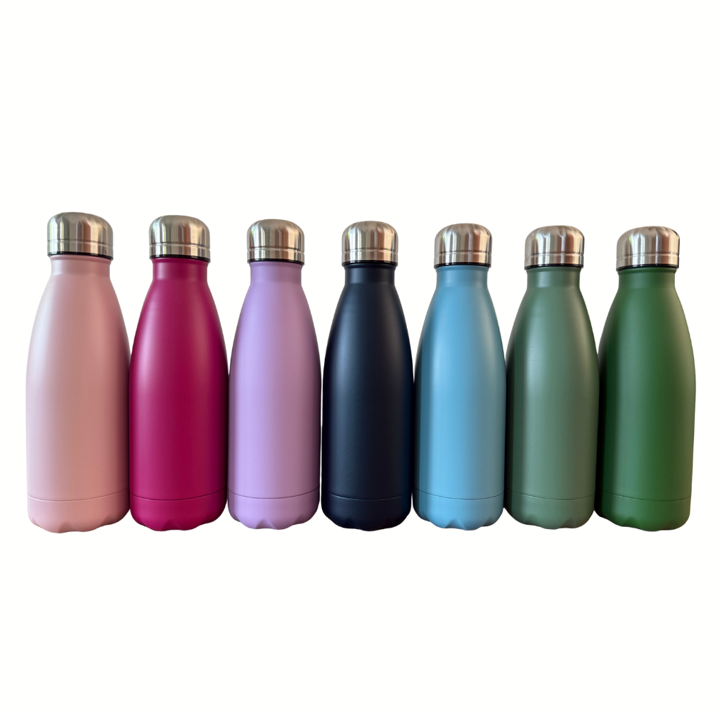 Rvs drinkfles 400ml met naam