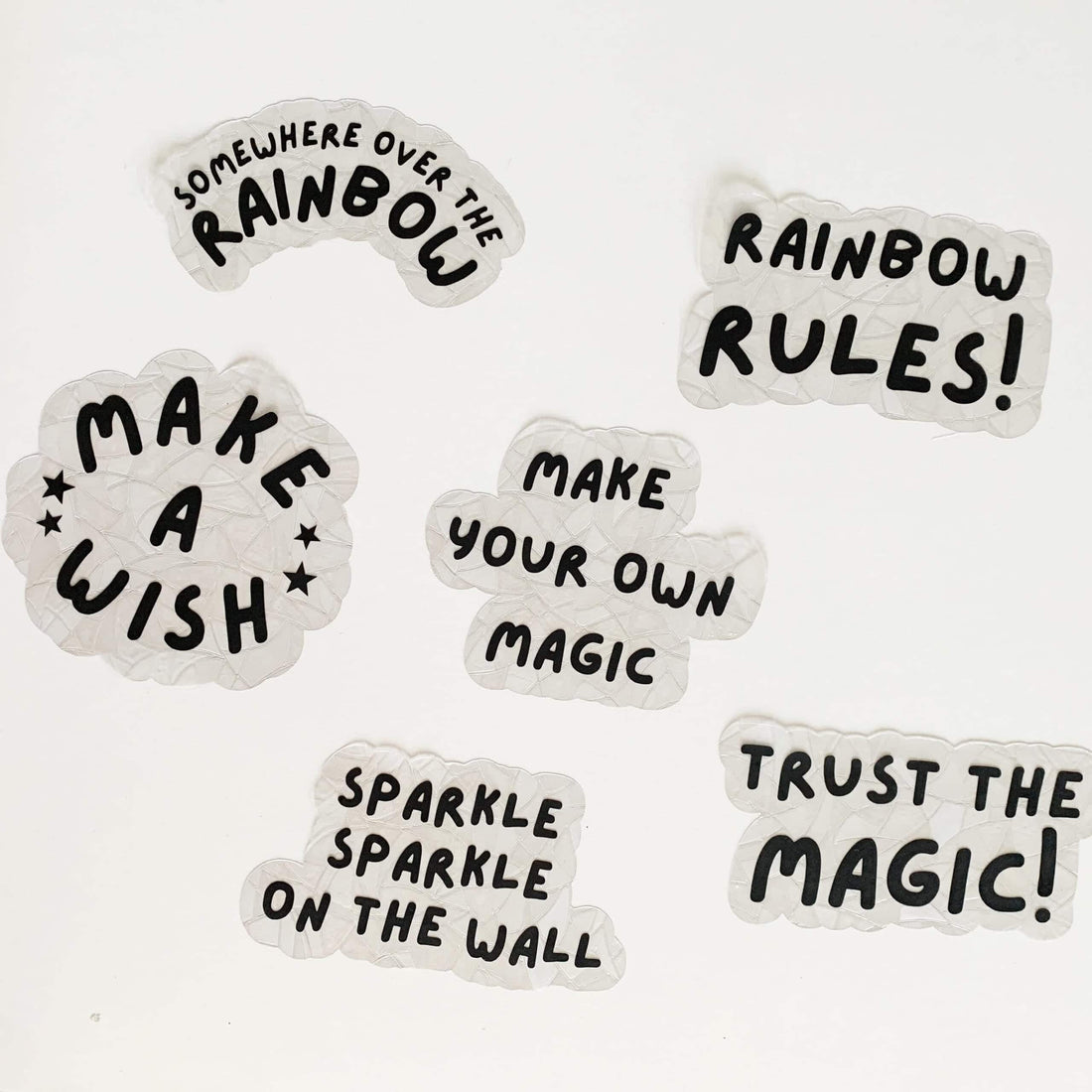 Raamstickers suncatchers diverse afbeeldingen