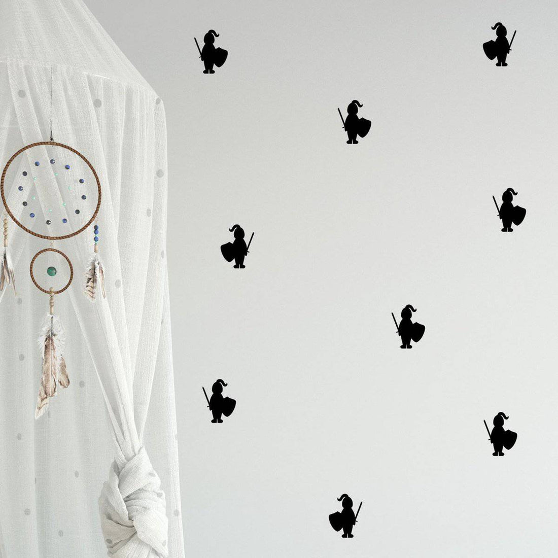ridders muurstickers
