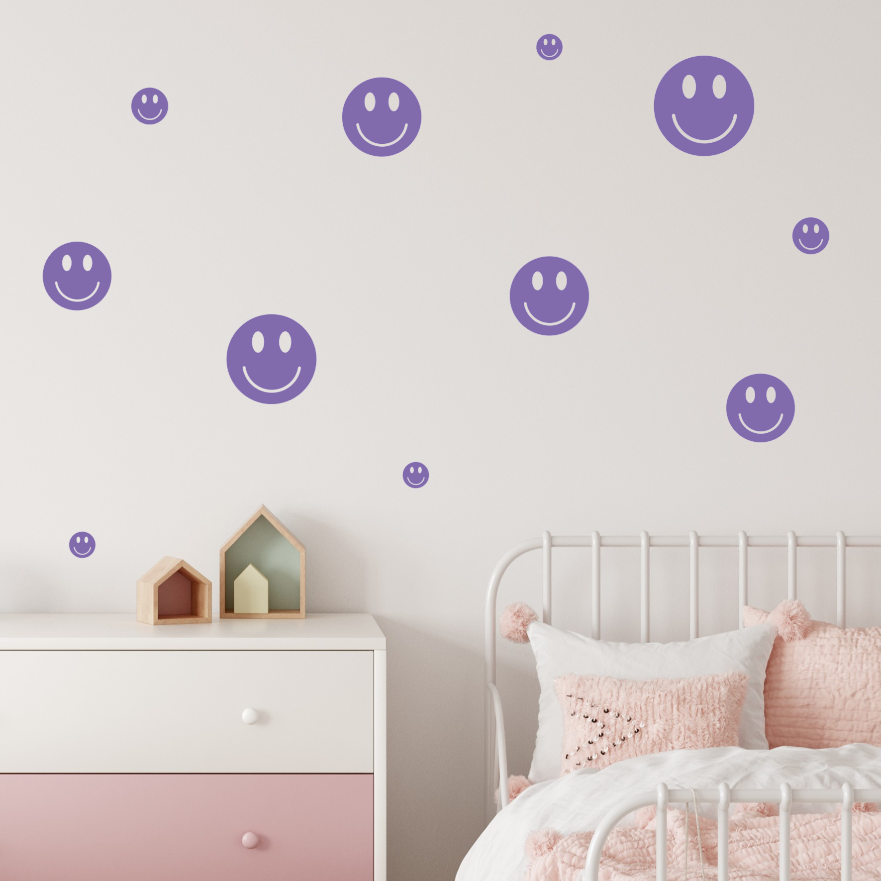 Smileys muurstickers