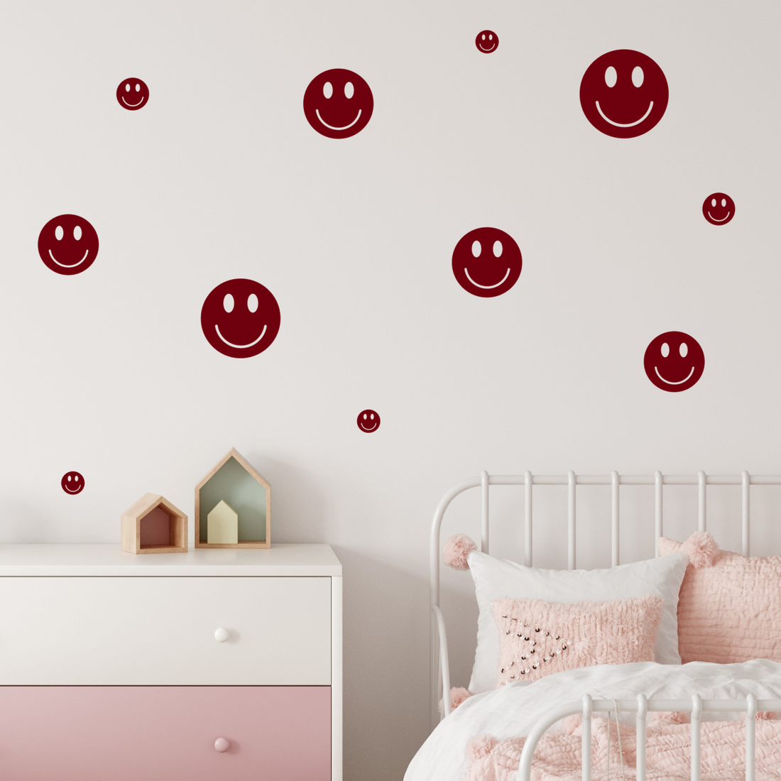 Smileys muurstickers