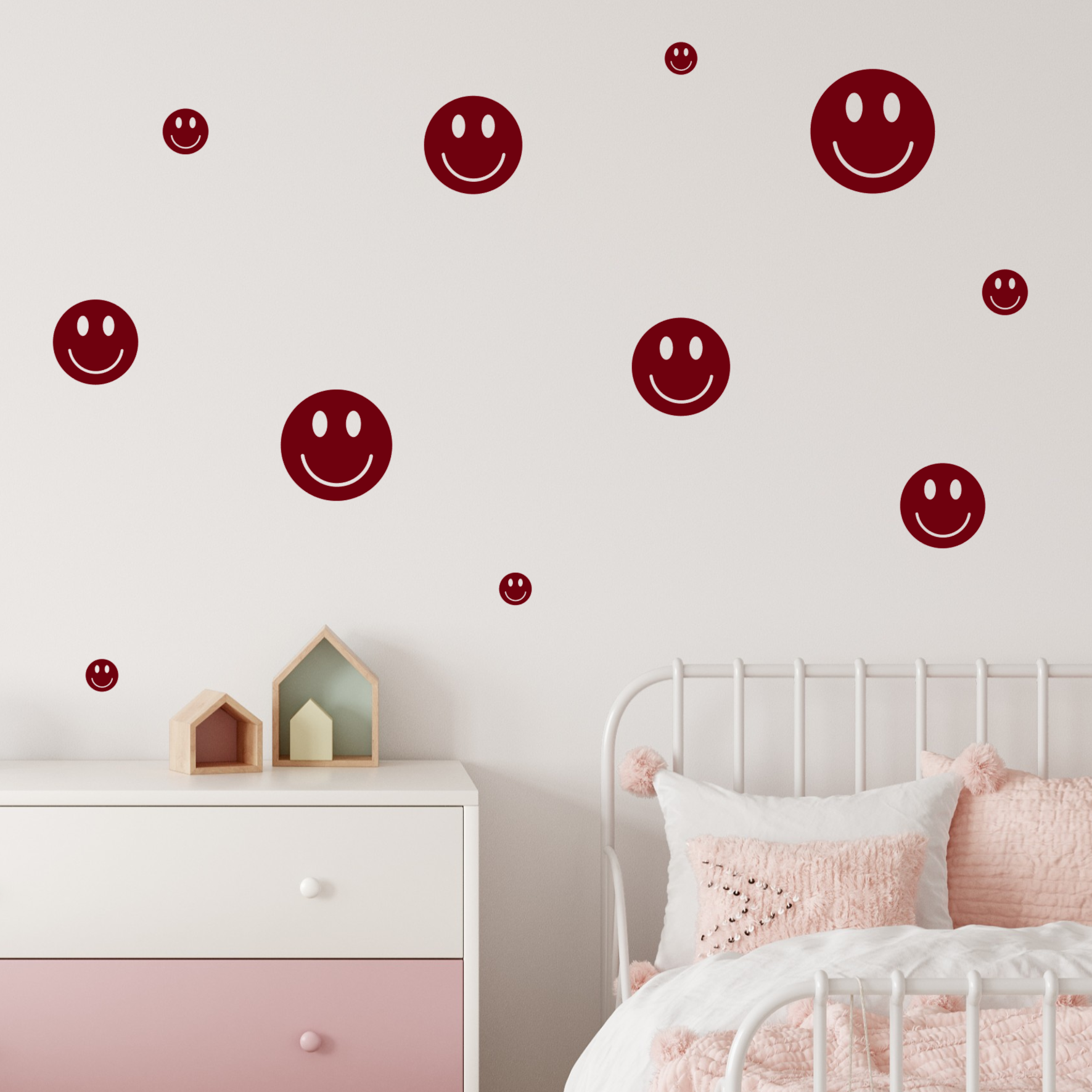 Smileys muurstickers
