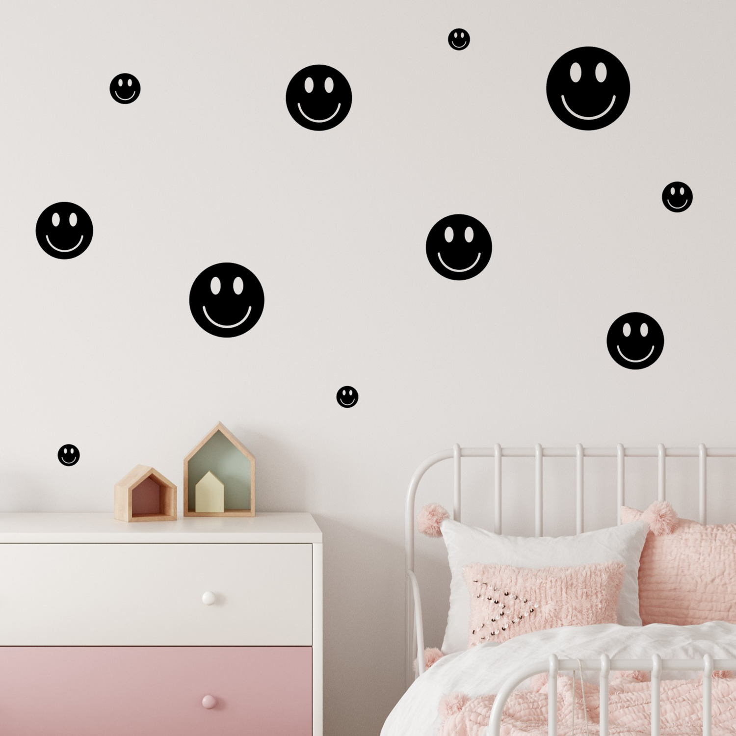 Smileys muurstickers