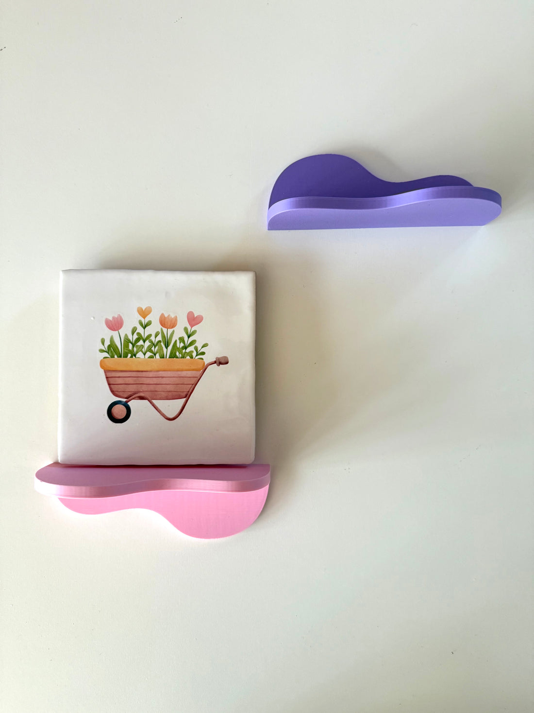 Wandplankjes diverse kleuren en maten