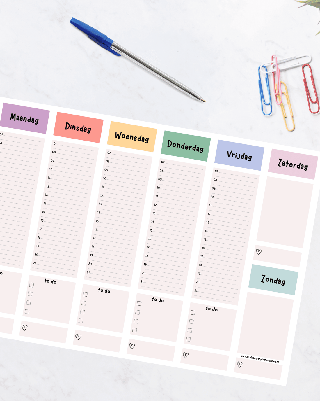 weekplanner
