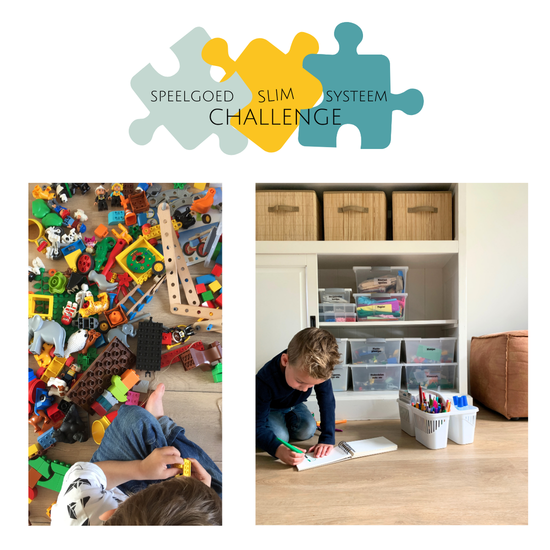 Speelgoed opruim challenge