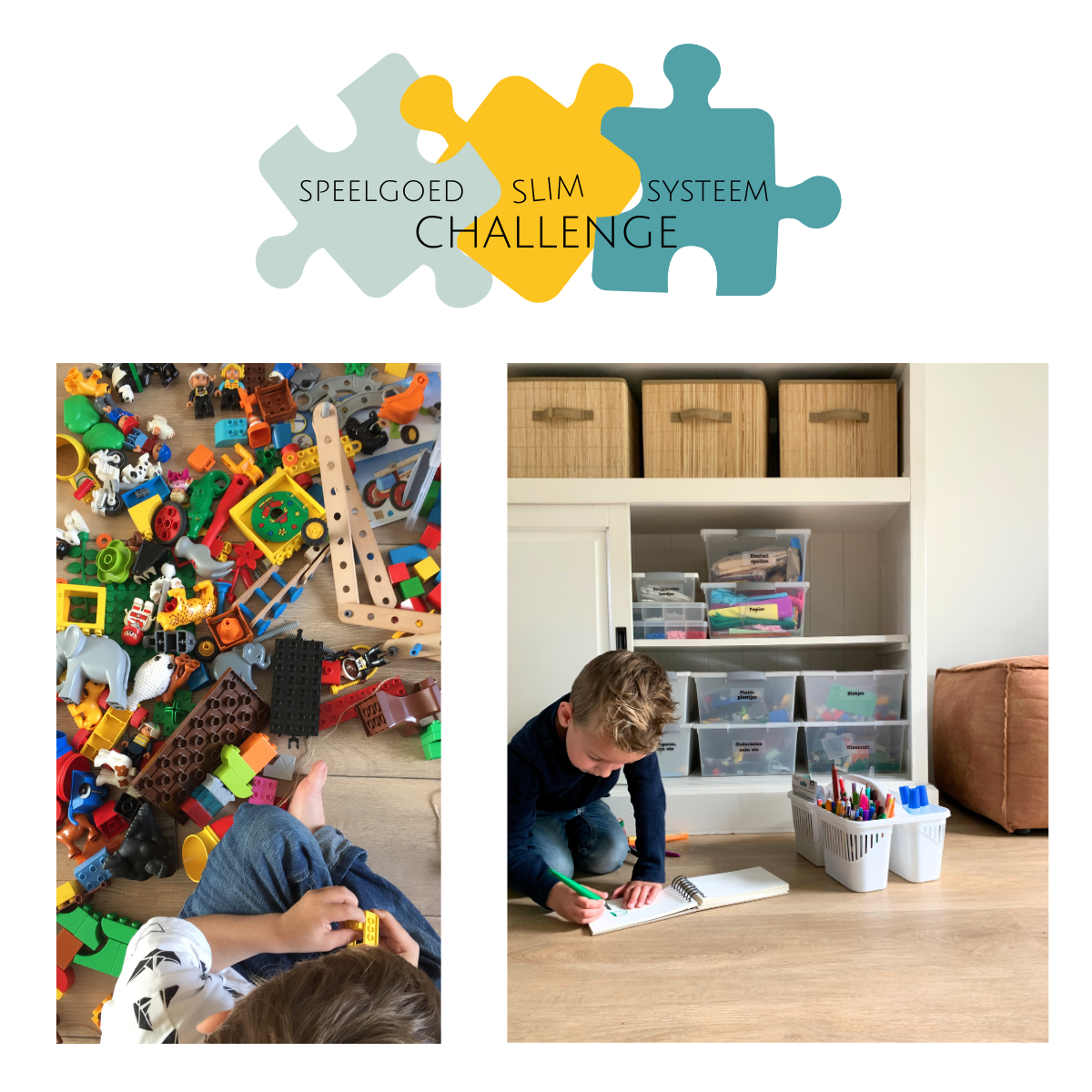 Speelgoed opruim challenge